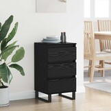 Zwart Eiken Dressoir met Lade - 29% Korting