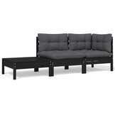 vidaXL Loungeset Grenenhout (59% Korting)