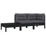 vidaXL Loungeset Grenenhout (59% Korting)