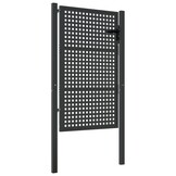 VidaXL Poort 105x175 cm Staal Antraciet - 35% Korting!