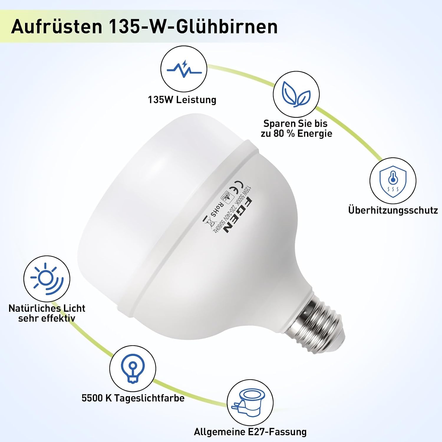 Softbox Fotostudio Set 2x 70cm Achthoekig | 3x 135W Lampen | -34%