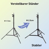 Softbox Fotostudio Set 2x 70cm Achthoekig | 3x 135W Lampen | -34%