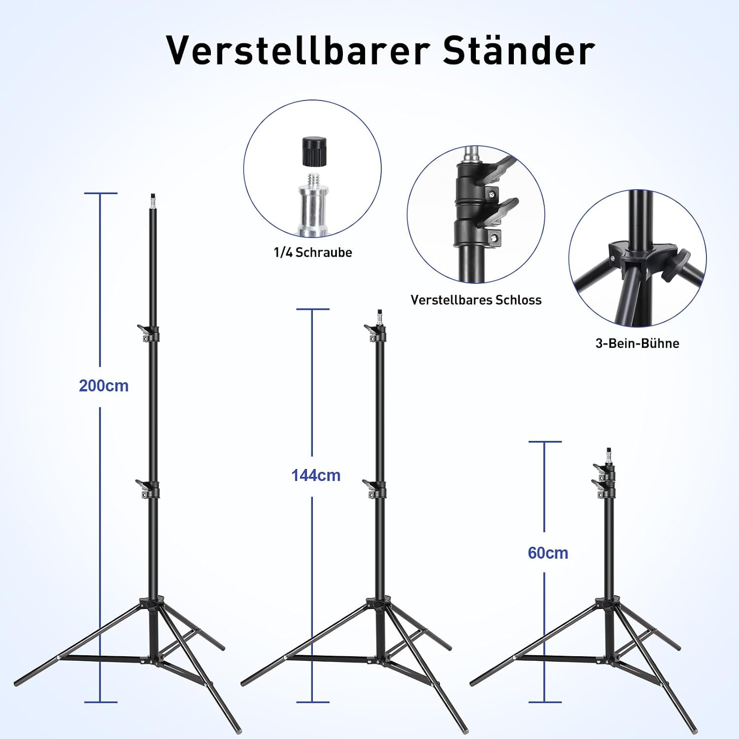 Softbox Fotostudio Set 2x 70cm Achthoekig | 3x 135W Lampen | -34%