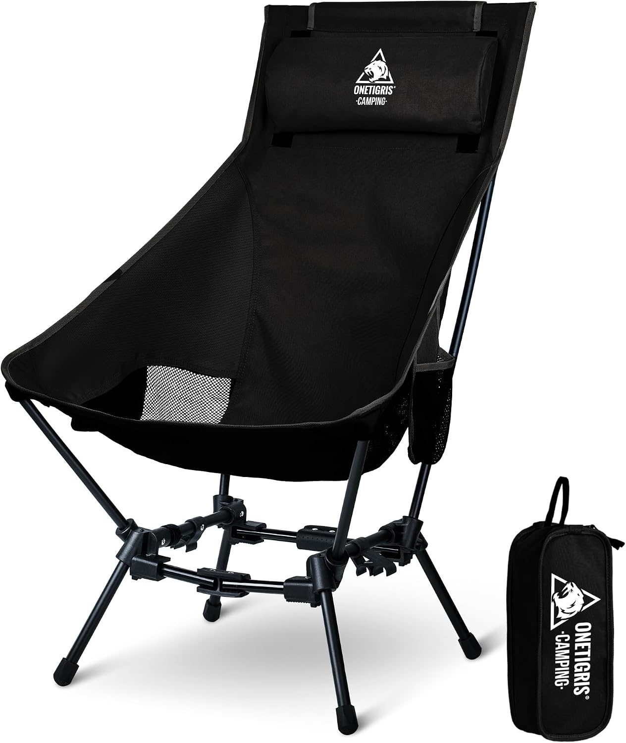 Opvouwbare Campingstoel met Hoge Rugleuning - Ranger Groen (34% Korting)