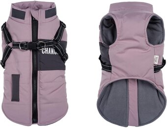 Hondenwinterjas Roze Maat M - 2-in-1 met Harnas | 32% Korting