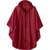Waterdichte Regenponcho Bordeauxrood - Ademend & Winddicht - 32% Korting