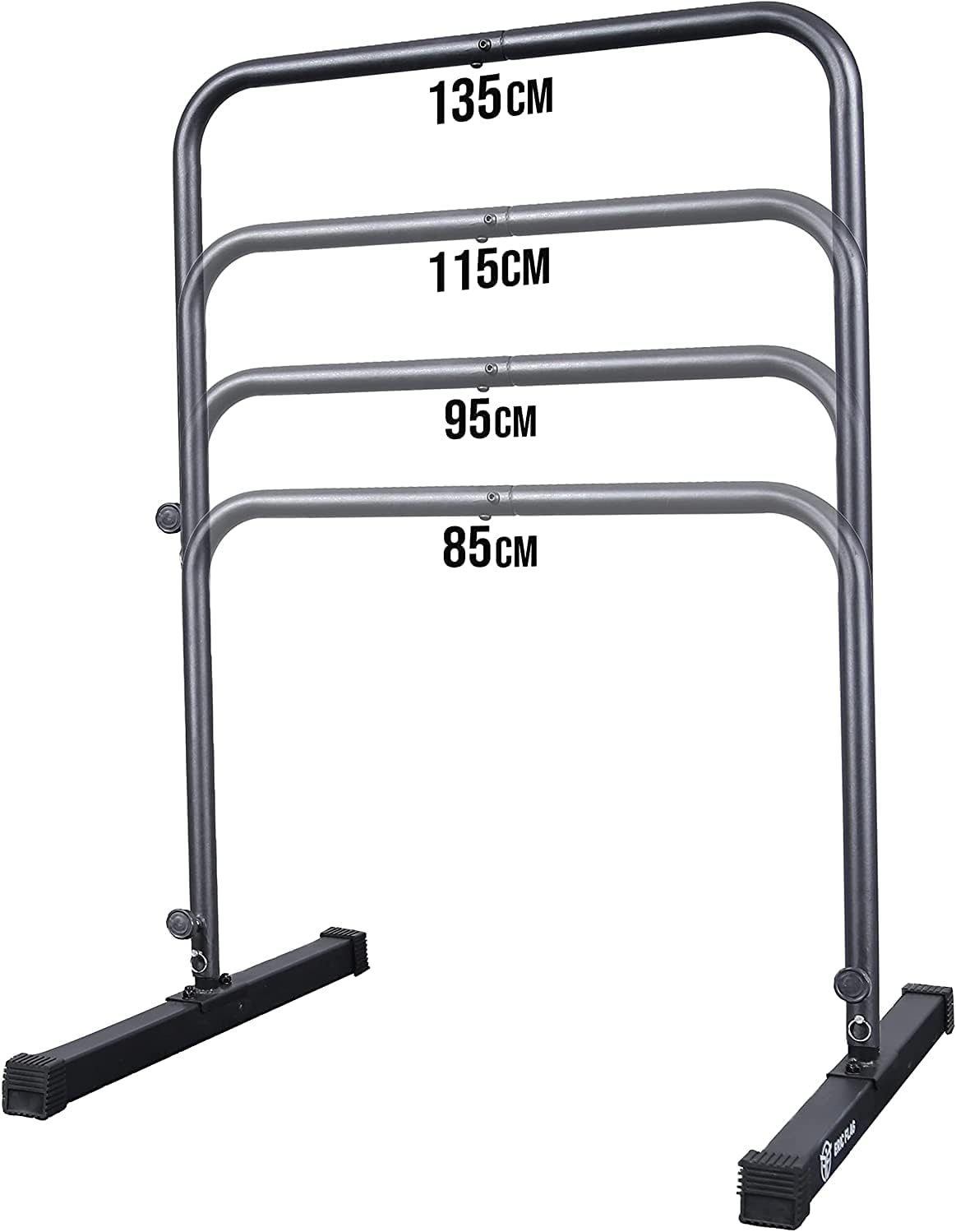 Verstelbare Optrekstang 4 Hoogtes tot 120kg | 29% Korting