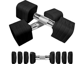 Verstelbare Dumbbellset 10 kg 4-in-1 met Korting