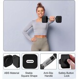 Verstelbare Dumbbellset 10 kg 4-in-1 met Korting