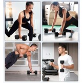 Verstelbare Dumbbellset 10 kg 4-in-1 met Korting