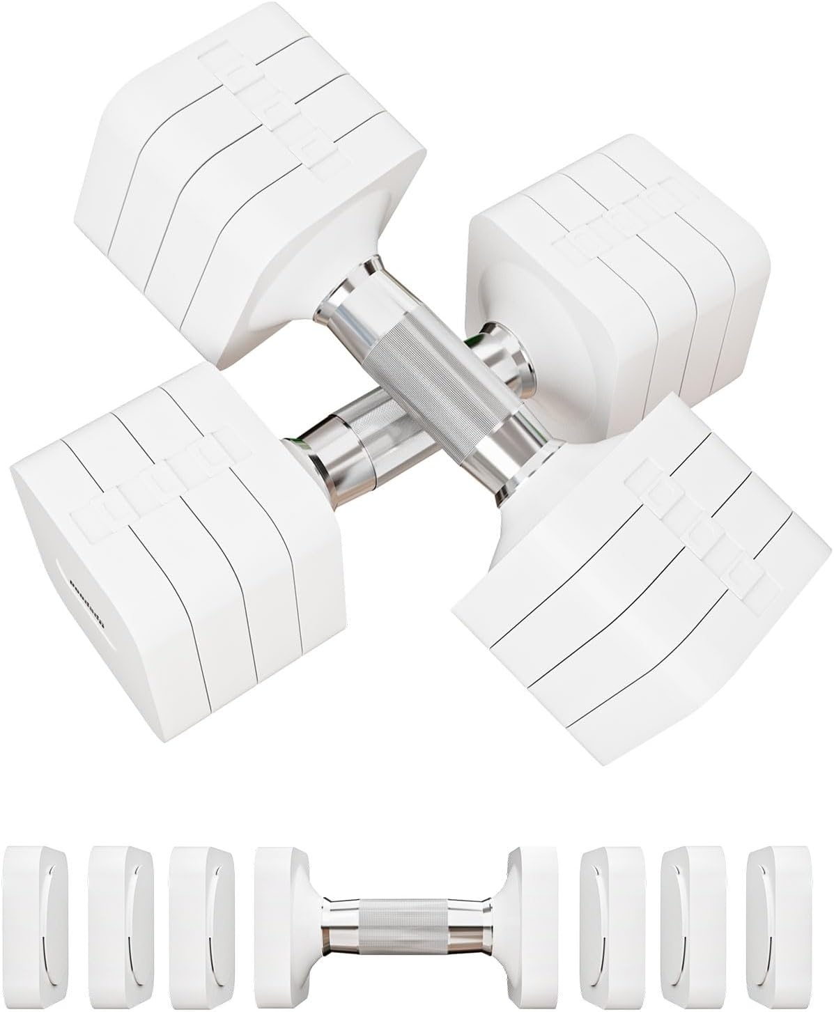 Verstelbare Dumbbellset 10 kg 4-in-1 met Korting