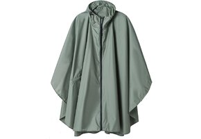 Waterdichte Regenponcho Dames (62% Korting) | Grasgroen