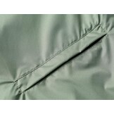 Grasgroene Regenponcho Dames - Universele Maat met Capuchon