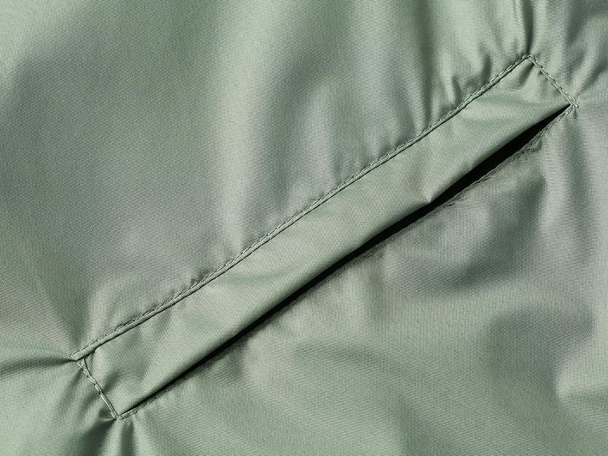 Grasgroene Regenponcho Dames - Universele Maat met Capuchon