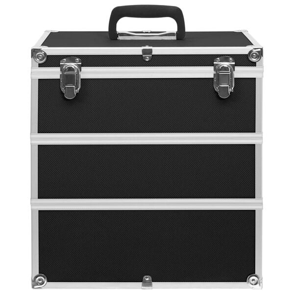 Zwarte Make-up Koffer 37x24x40 cm (29% korting)