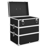 Zwarte Make-up Koffer 37x24x40 cm (29% korting)