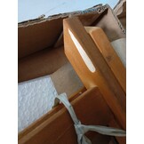 Salontafel Massief Acaciahout 40x40x40cm - 57% Korting!