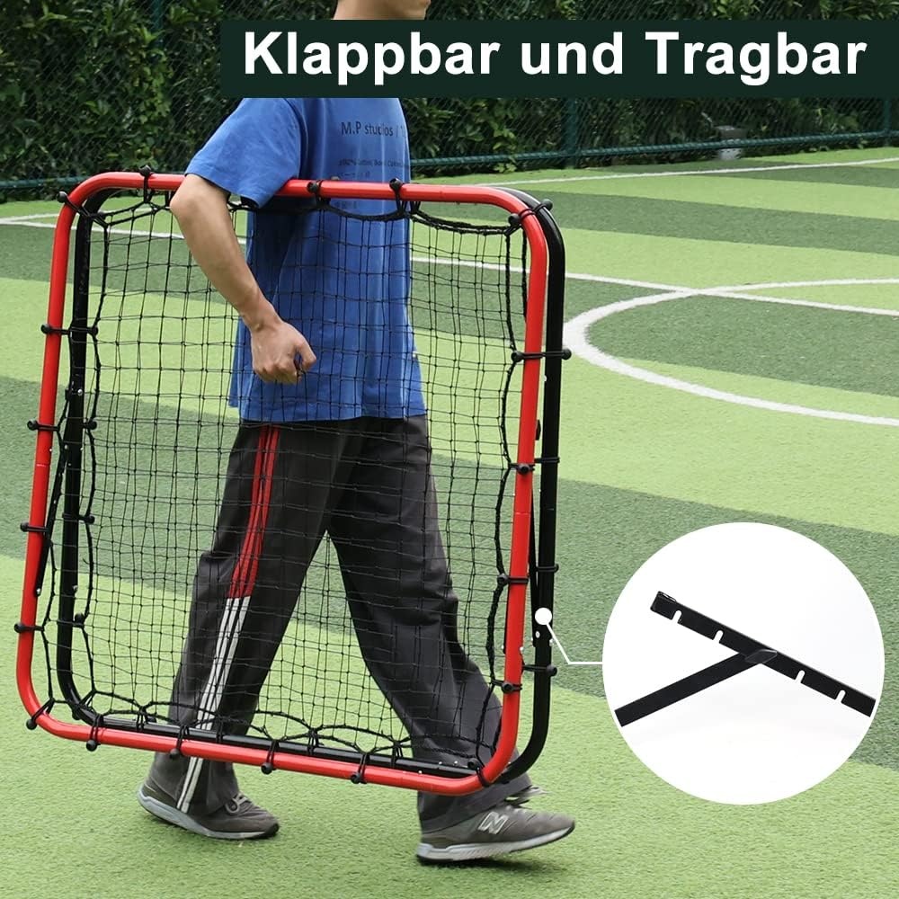 Rebounder Voetbaldoel 100x100cm - Train Je Skills 29% Korting