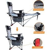 Set van 2 Campingstoelen: Opvouwbaar met Voetensteun & Korting!