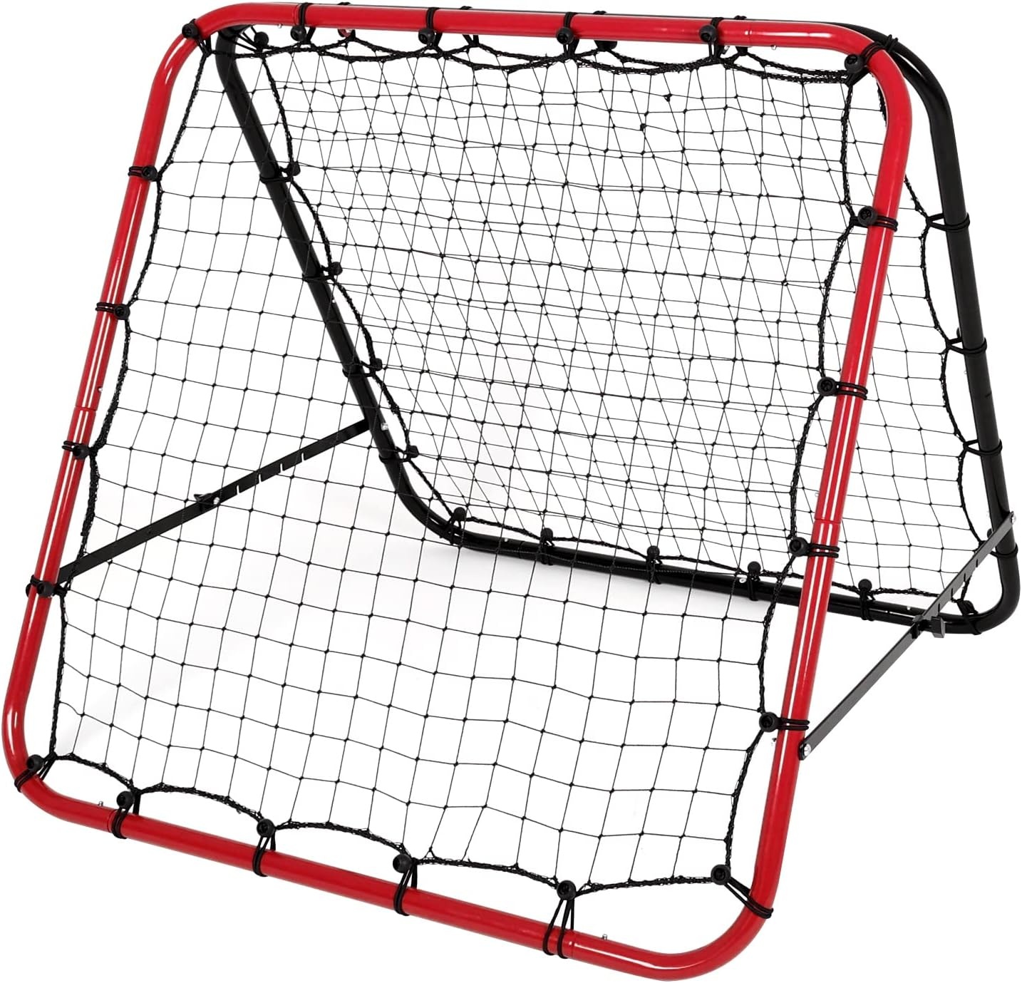 Verstelbaar Voetbaldoel Rebounder 100x100 cm, 29% Korting