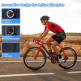 Waterproof Motor Been- & Heuptas (Zwart, 27% Korting)