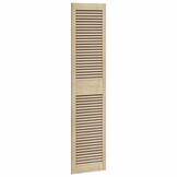 vidaXL Kastdeuren Grenenhout 2 Stuks Bruin - 34% Korting
