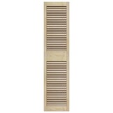 vidaXL Kastdeuren Grenenhout 2 Stuks Bruin - 34% Korting