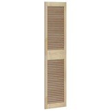 vidaXL Kastdeuren Grenenhout 2 Stuks Bruin - 34% Korting