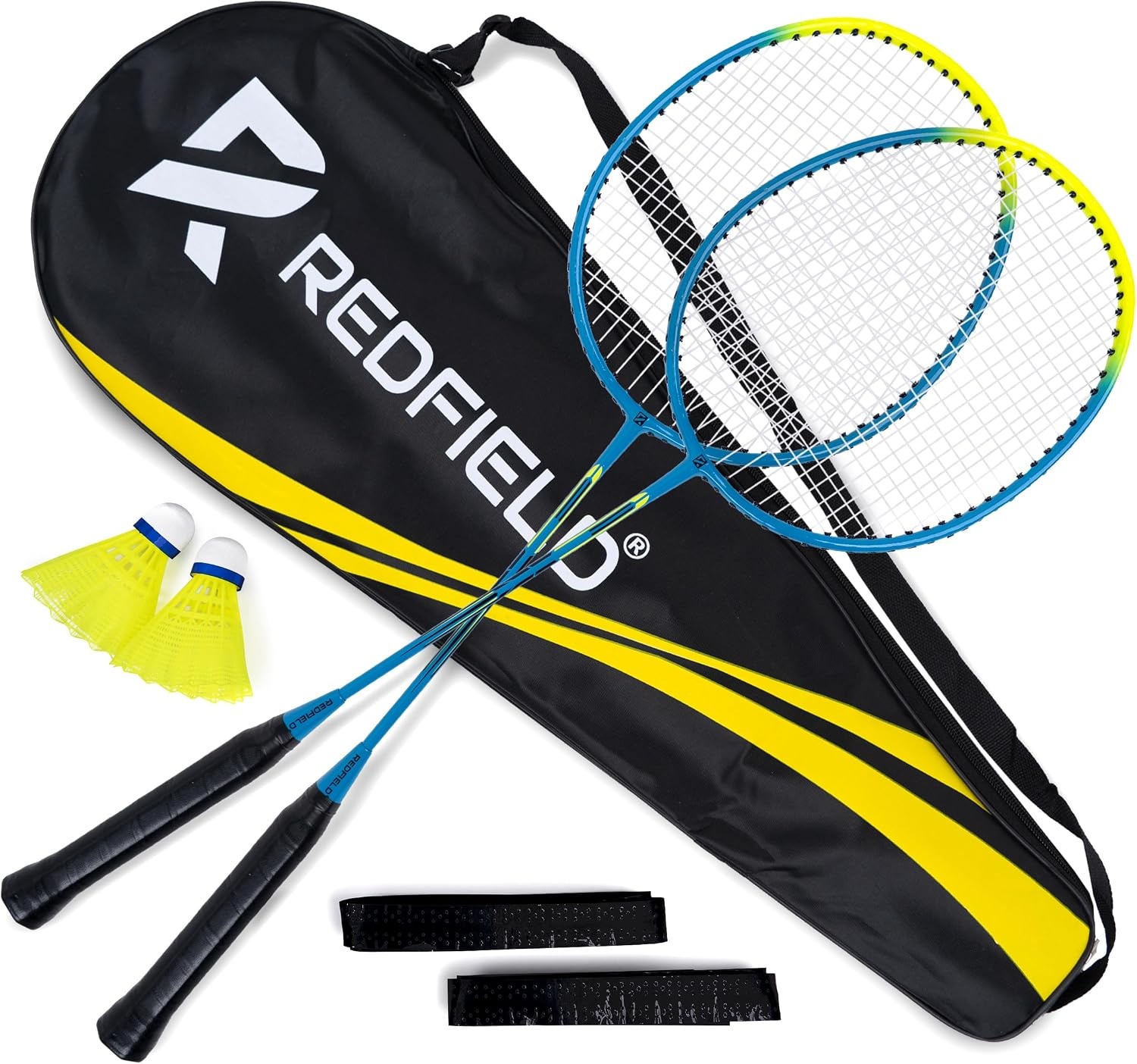 Compleet Badmintonset met 2 Rackets, 2 Shuttles & Tas | 56% Korting