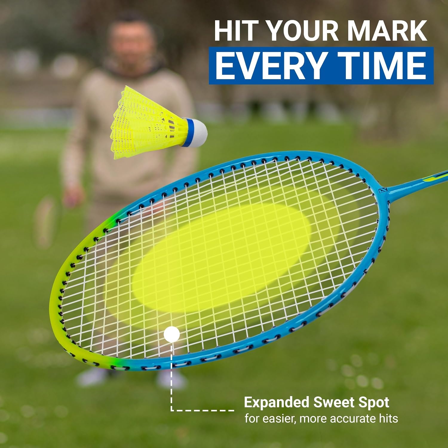 Compleet Badmintonset met 2 Rackets, 2 Shuttles & Tas | 56% Korting