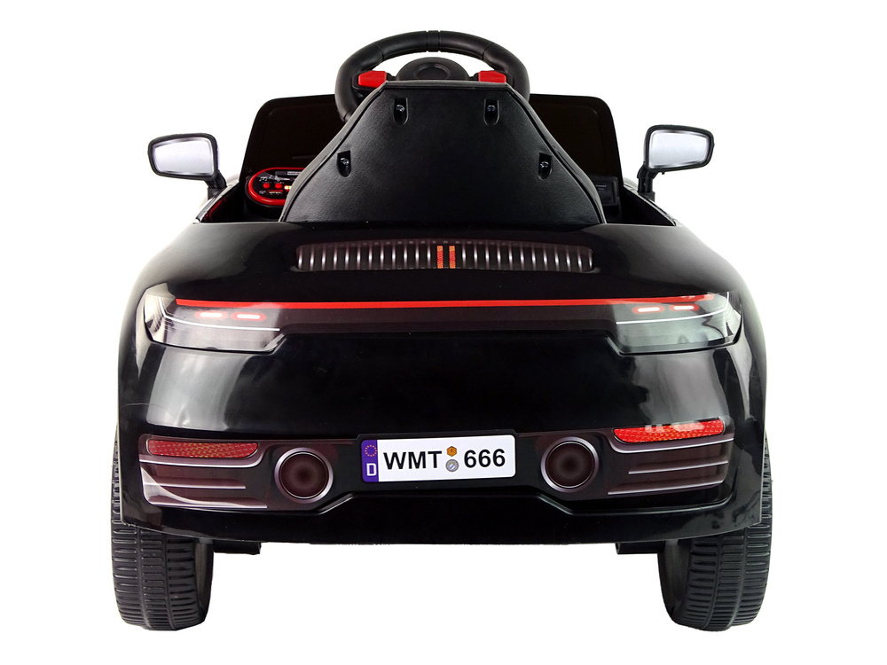 Elektrische Kinderauto Zwart | 12V | 5 km/u | Afstandsbediening | -54%