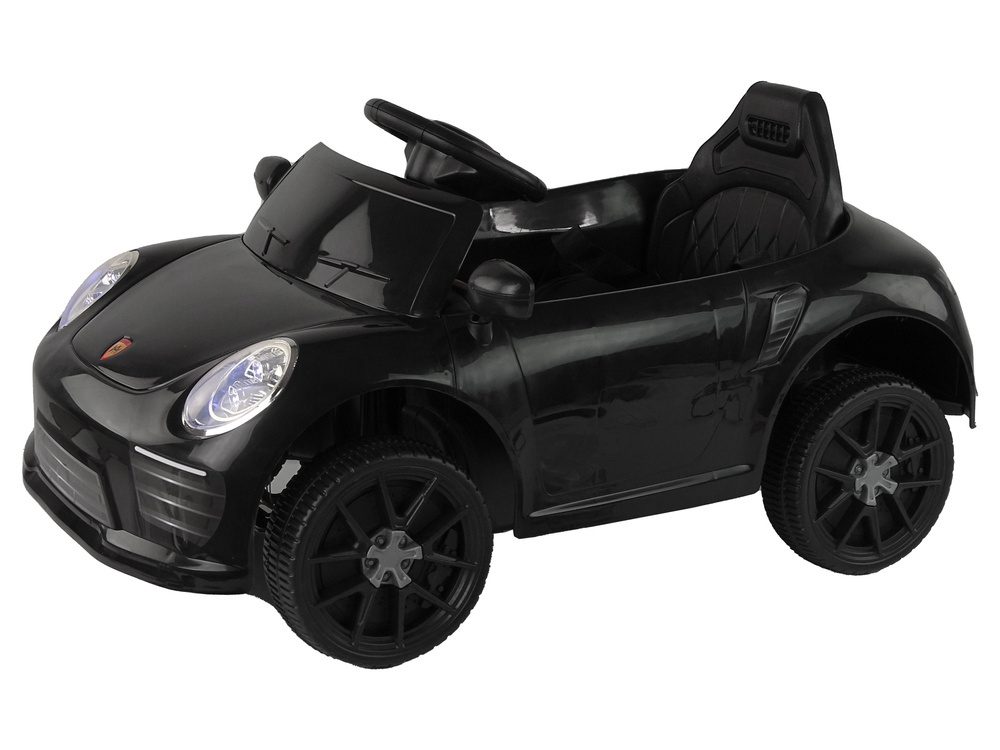 Elektrische Kinderauto Zwart | 12V | 5 km/u | Afstandsbediening | -54%