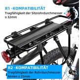 Universele Fietsbagagedrager 24-29" Aluminium, 33% Korting