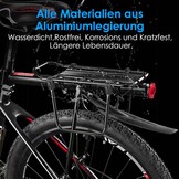Universele Fietsbagagedrager 24-29" Aluminium, 33% Korting