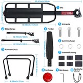 Universele Fietsbagagedrager 24-29" Aluminium, 33% Korting
