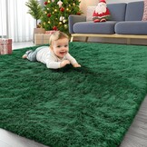 Hoogpolig Tapijt Grijs 240x340 cm - 34% Korting!