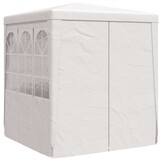 Partytent met zijwanden 2x2m Wit - 34% Korting!