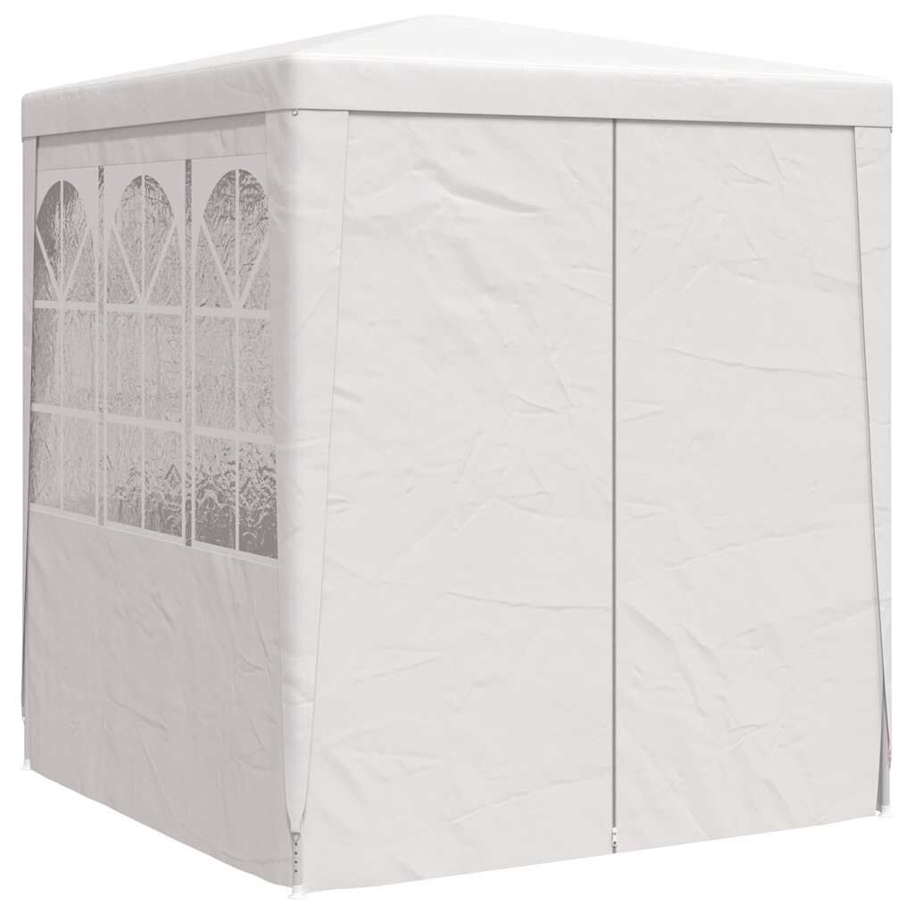 Partytent met zijwanden 2x2m Wit - 34% Korting!