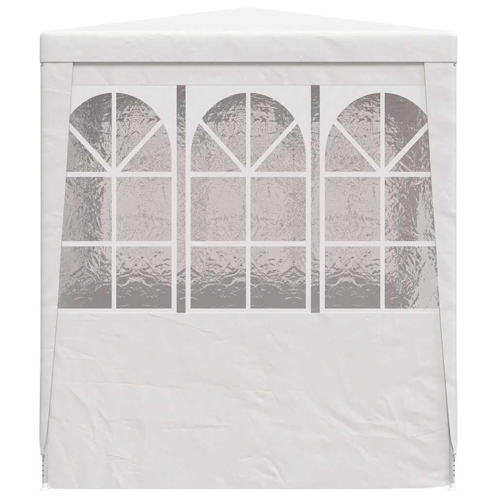 Partytent met zijwanden 2x2m Wit - 34% Korting!
