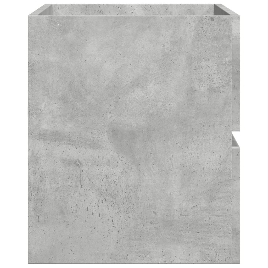 Wastafelkast Betongrijs 90x38,5x45 cm - 53% Korting