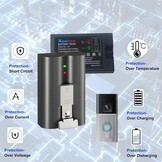 Dubbele Ring Accu 6800mAh & Lader: Altijd Stroom!