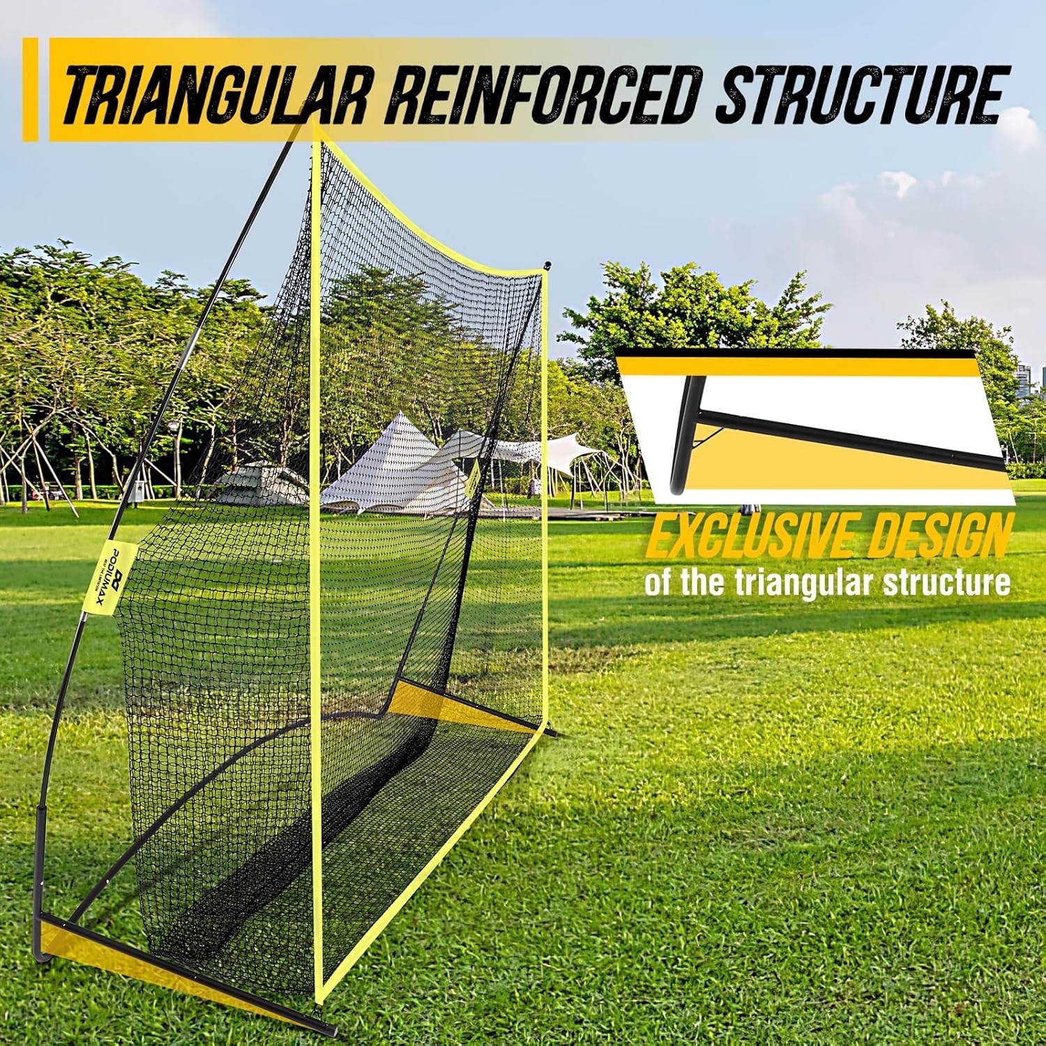 Golf Trainingsnet 3x2.1m - Ook voor Voetbal/Honkbal - 29% Korting!