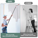 Verstelbare Verfroller met Telescoopsteel - 223 cm - 55% Korting