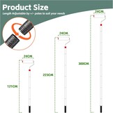Verstelbare Verfroller met Telescoopsteel - 223 cm - 55% Korting