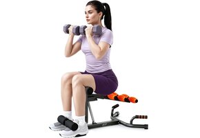 Verstelbare Squat Machine: Bilspieren & Core Training (29% Korting)