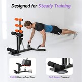 Verstelbare Squat Machine: Bilspieren & Core Training (29% Korting)