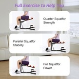 Verstelbare Squat Machine: Bilspieren & Core Training (29% Korting)