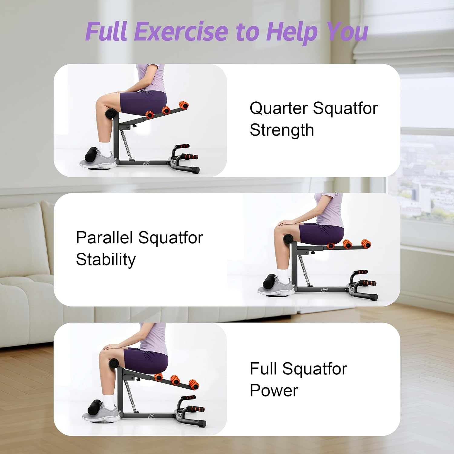Verstelbare Squat Machine: Bilspieren & Core Training (29% Korting)