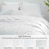 Sprei Wit 240x260cm Geometrisch (Incl. 2 Kussenslopen) - 33% Korting