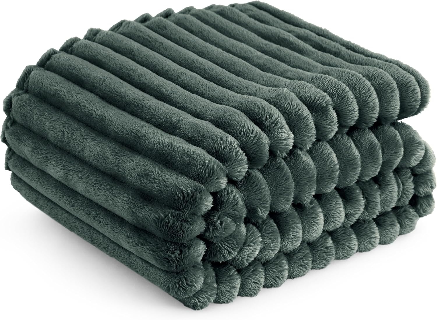 Knuffelzachte Fleece Deken Groen 130x170 cm - 33% Korting
